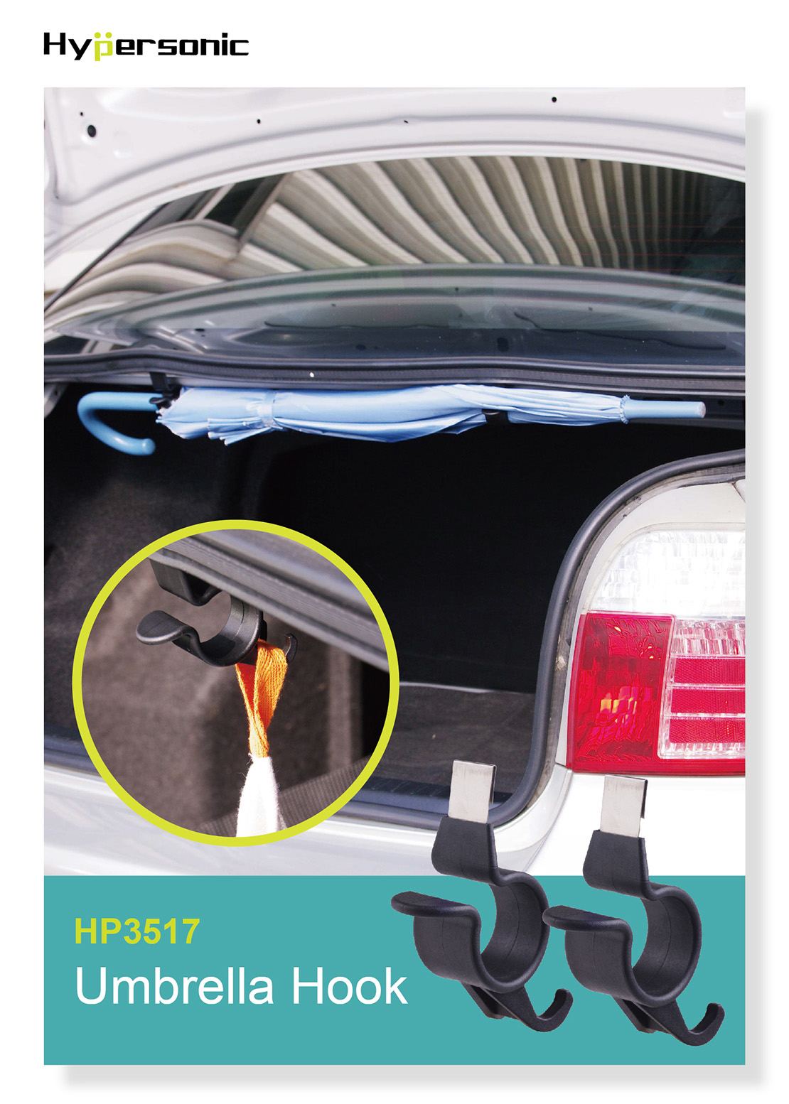 Car Trunk Umbrella Hooks Hangers HP3517