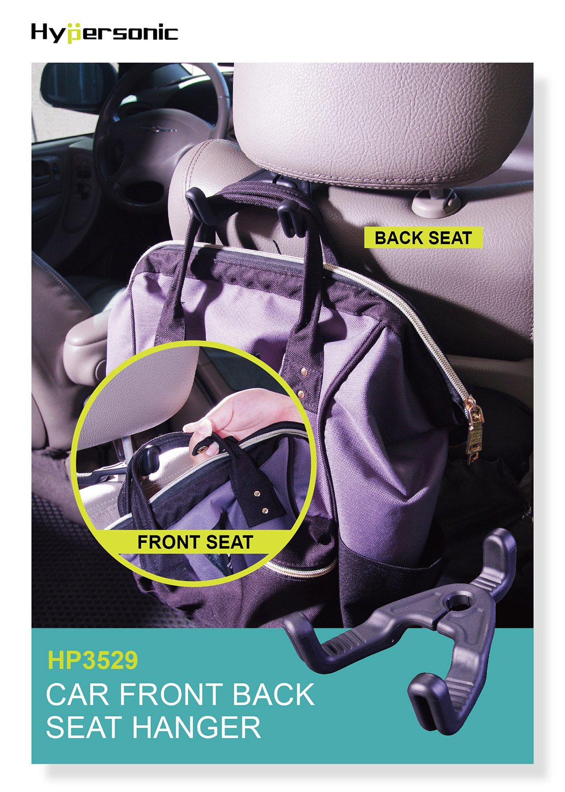 3-Hook Seat Hooks Hangers HP3529