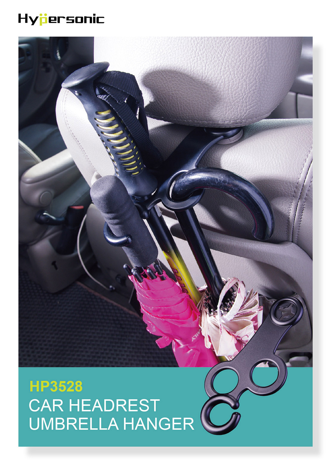 Stylish Firmly Car Seat Umbrella Hanger HP3528