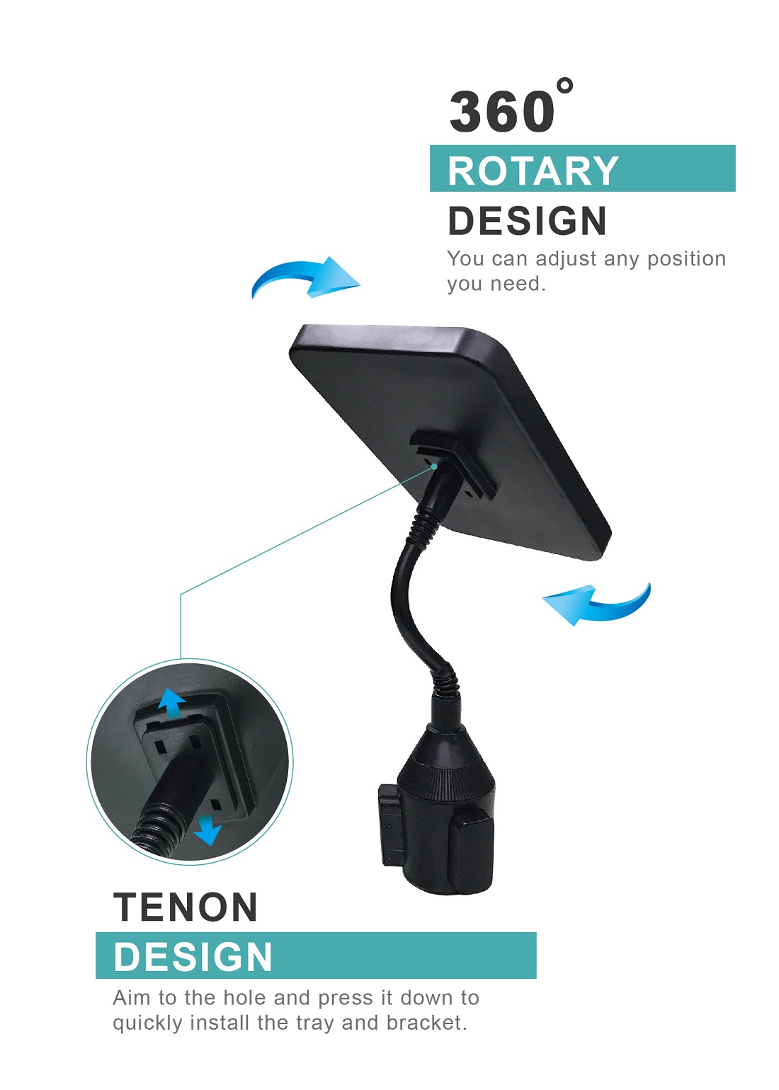 Car Phone Holder Tray Table HPA577