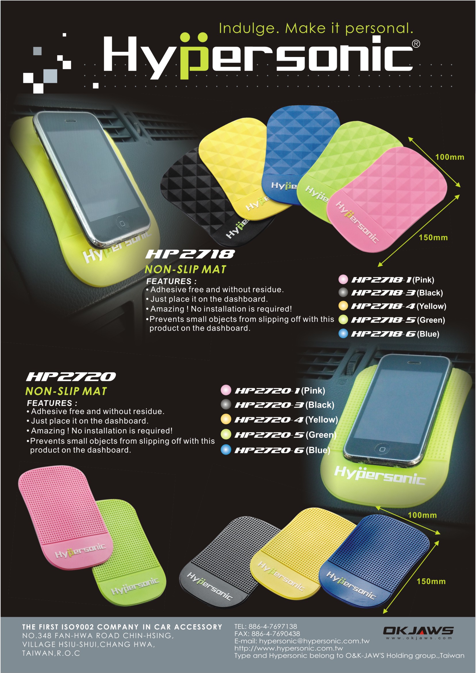 Rhombus PVC Material Non-slip Mat HP2718