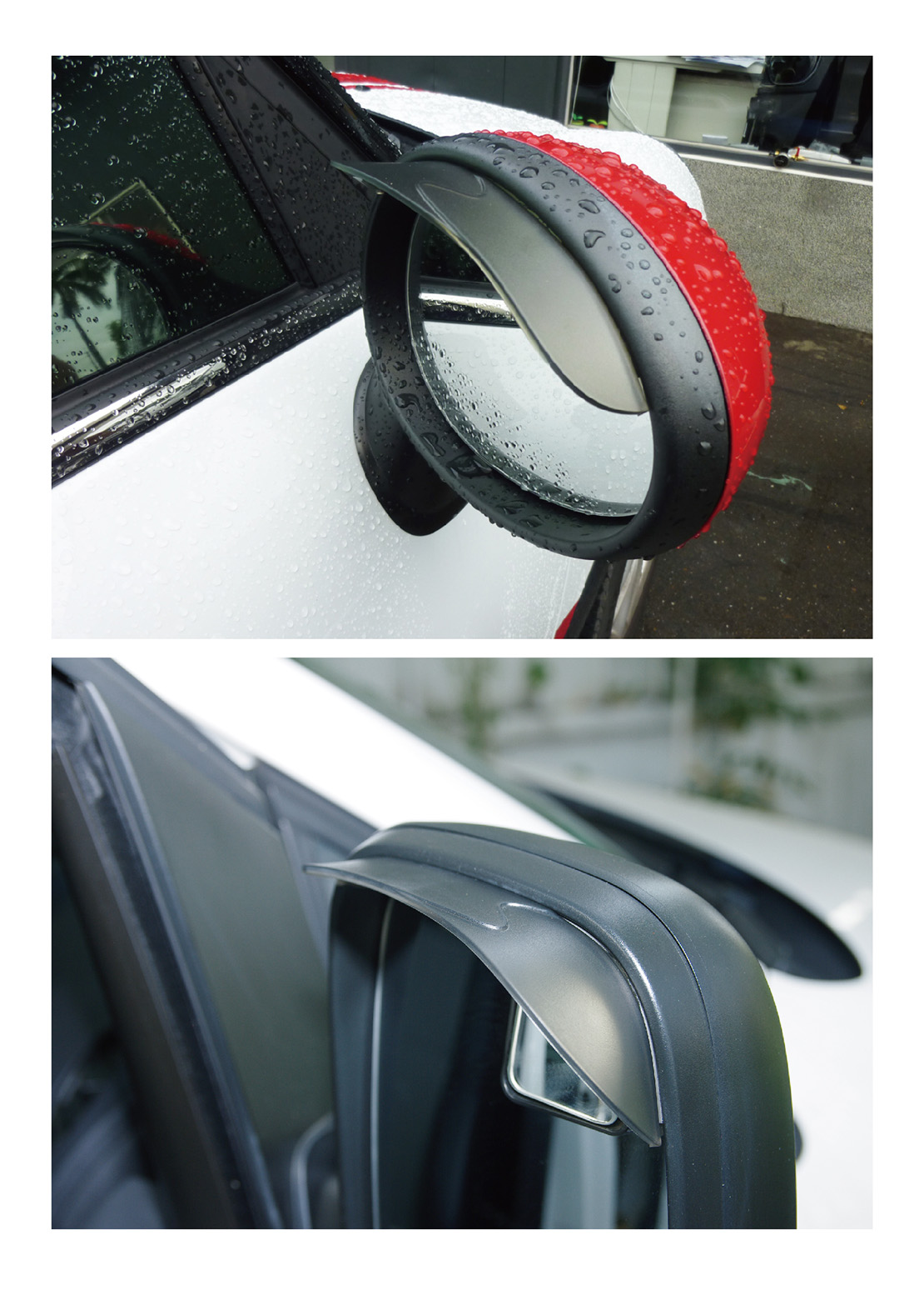 Universal Side Mirror Rain Block Guard HP6198