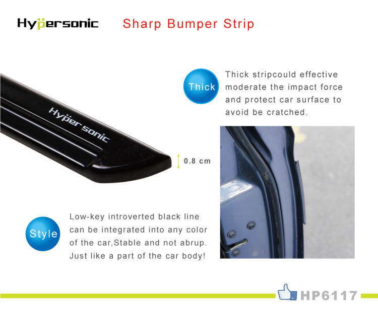 Scratch-resistant Car Door Edge Guard HP6117