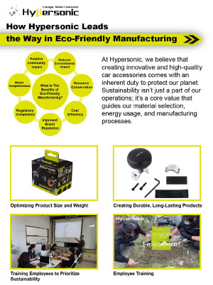 Hypersonic Is a Eco-Friendly Manufacturing