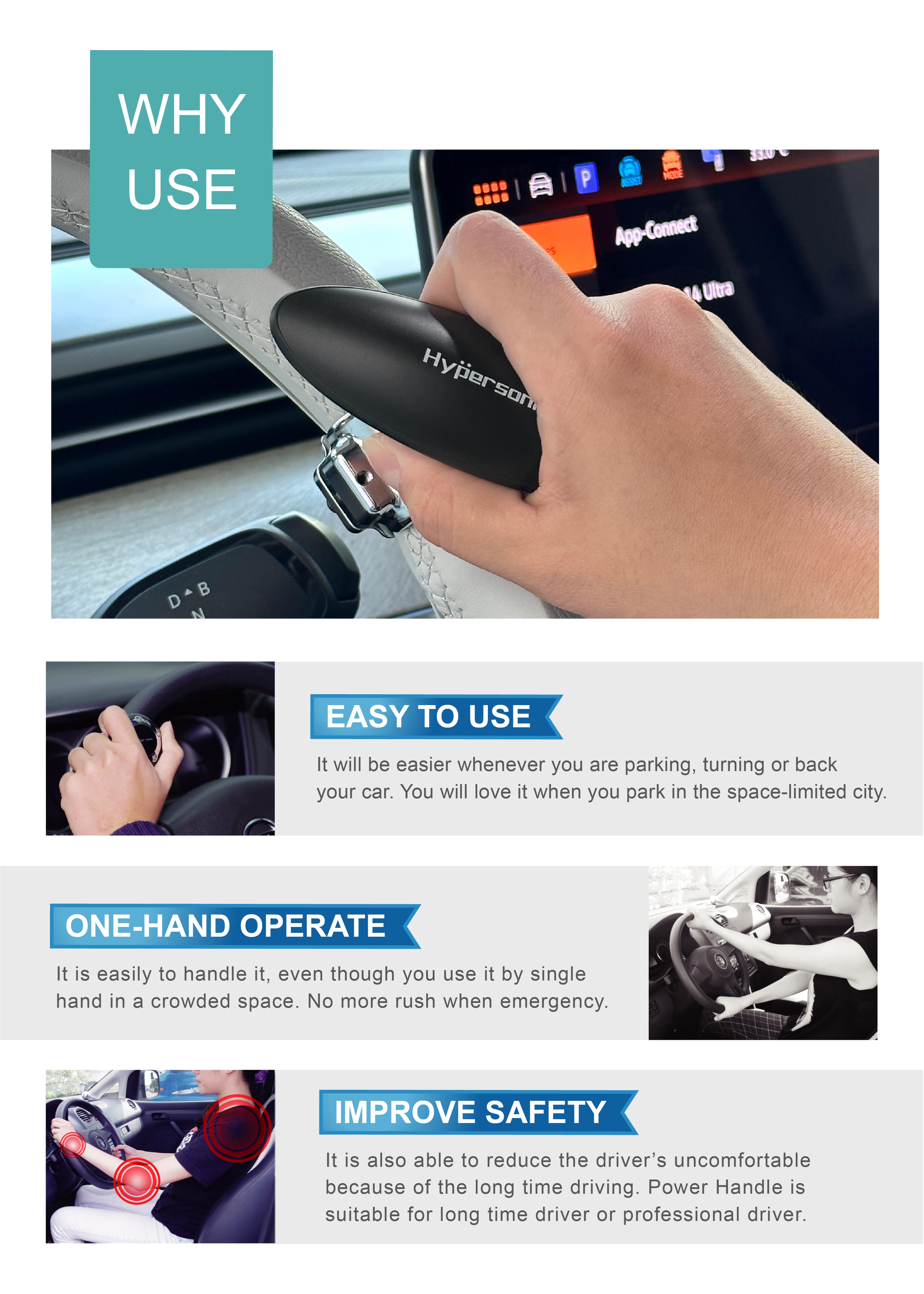 POWER HANDLE (LARGE SIZE) HP3433-3