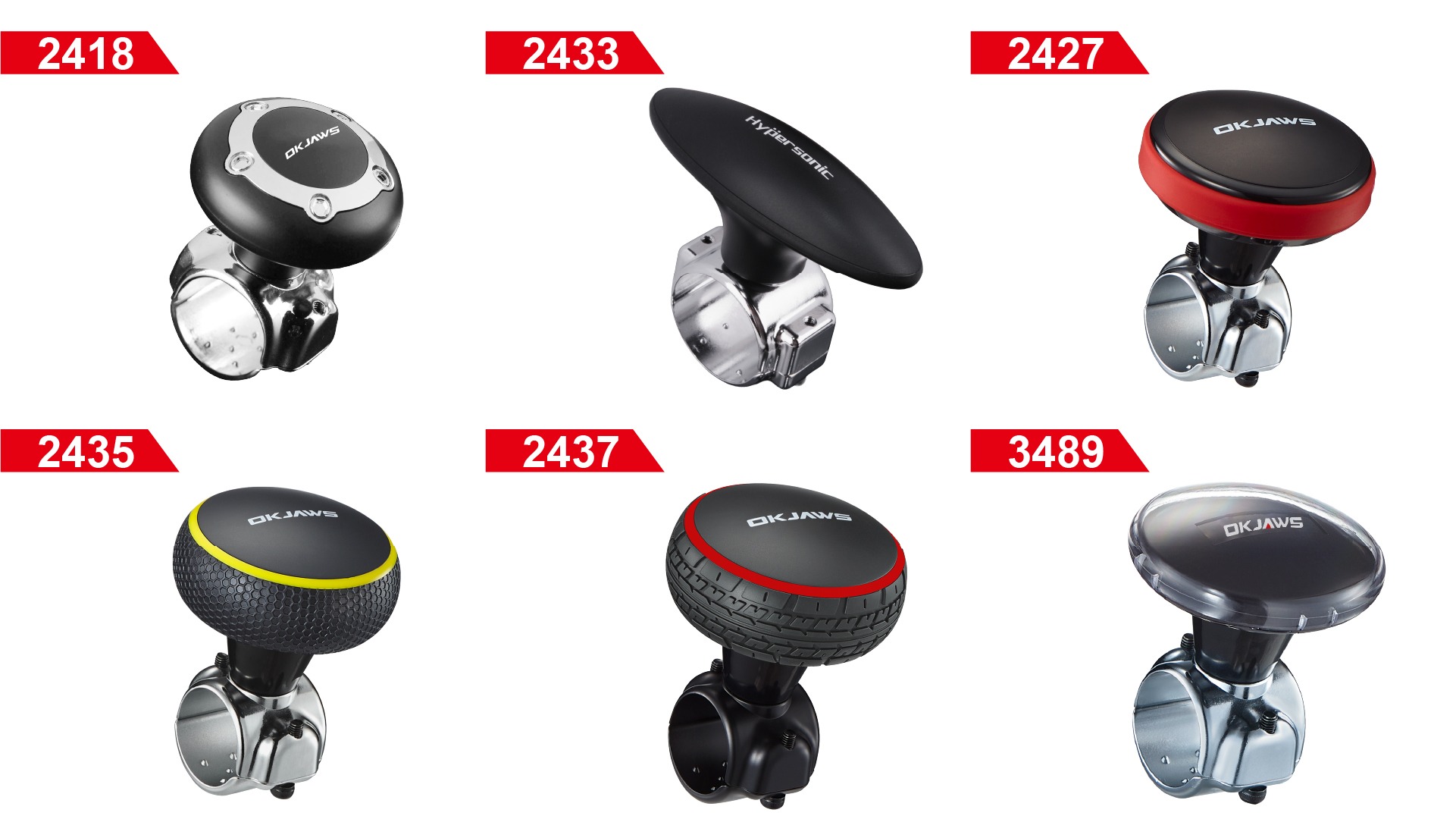 Additional option for steering knob type